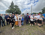 Преосвященнейший епископ Симон совершил чин освящения крестов, куполов и звонницы для храма святителя Николая в хуторе Пичугин