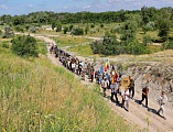 Верующие Верхне-Донского округа совершили многодневный крестный ход