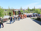 В пятницу Светлой седмицы Преосвященнейший епископ Симон с архипастырским визитом посетил храм Донской иконы Божией Матери г. Новошахтинска