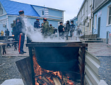 Праздничное мероприятие, посвященное Покрову Пресвятой Богородицы, состоялось на Соборной площади г. Шахты