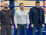 Иерей Евгений Осяк принял участие в открытии юношеских соревнований по боксу ﻿
