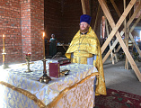 В хуторе Пичугин совершена первая Божественная литургия спустя многие десятилетия 