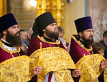 Преосвященнейший епископ Симон сослужил Предстоятелю Русской Церкви за освящением кафедрального собора Рождества Пресвятой Богородицы г. Ростова-на-Дону