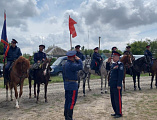 В Миллеровском районе прошел конный переход, посвященный Году защитника Отечества и памяти воинов-земляков, погибших в ходе СВО  