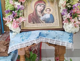 В храме Казанской иконы Божией Матери хутора Меркуловского отметили престольный праздник