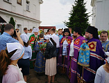 В Польше Преосвященнейший епископ Симон сослужил Блаженнейшему митрополиту Варшавскому и всея Польши Савве за всенощным бдением в Супрасльском монастыре