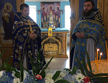 Престольный праздник отметил приход в честь в честь образа Пресвятой Богородицы «Взыскание погибших» пос. Сидорово-Кадамовский