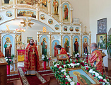 Соборным богослужением отметили престольный праздник в храме апостола и евангелиста Иоанна Богослова при Институте сферы обслуживания и предпринимательства (филиала) ДГТУ в городе Шахты