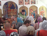 В храме святого праведного Иоанна Кронштадтского города Шахты отметили престольный праздник