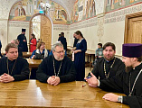 В рамках Рождественских чтений состоялась встреча руководителей социальных отделов с председателем синодального отдела по благотворительности