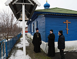 Преосвященнейший епископ Симон посетил приходы Чернышевского благочиния Шахтинской епархии