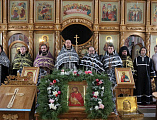 В Донском храме молитвенно почтили память иеромонаха Серафима (Калинина)