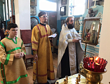 В храме Архистратига Михаила молитвенно почтили память безвинно убиенных в годину безбожного лихолетия
