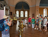 Поход с приходской молодежью станицы Обливской