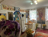 Престольный праздник в храме села Лысогорка