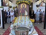 Престольный праздник в храме честь Рождества великого пророка Предтечи и Крестителя Господня Иоанна молитвенно отметили в станице Боковской