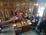 Чествование  прихожанок Донского храма в честь дня святых  жен-мироносиц