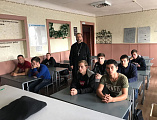 Пастырский визит иеромонаха Димитрия (Яроцкого) к учащимся Казачьего Кадетского профессионального техникума