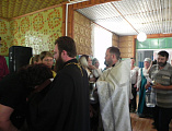 В хуторе Красный отметили 65-летие сельской участковой больницы. Протоиерей Роман Мясников принял участие в торжестве