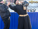 1 января на Соборной площади традиционно прошел День богатыря