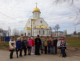 Свято-Пантелеимоновский храм с экскурсией посетили учащиеся миллеровской школы № 8