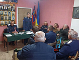 Настоятель Свято-Успенского архиерейского подворья Донецка принял участие в большом казачьем круге