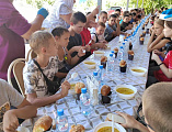 В Донском храме г. Новошахтинска встретили детей из Северонецка