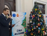 Благотворительная новогодняя акция «Ёлка желаний проходит в районном Дворце культуры поселка Каменоломни Октябрьского района