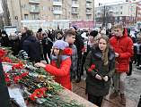 Протоиерей Сергий Яценко принял участие в митинг, посвященном 31-й годовщине вывода советских войск из Афганистана