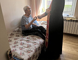 Пасхальное посещение жильцов отделения для граждан пожилого возраста и инвалидов в станице Боковской