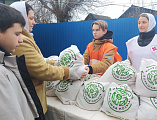 Многодетным и малоимущим семьям оказана благотворительная помощь