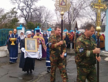 Крестные хода и молебны прошли в Покровском храме г. Новошахтинска