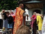 В храме Рождества Пресвятой Богородицы сл. Большинка состоялось соборное богослужение духовенства Тарасовского округа
