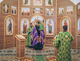 В престольный праздник Преосвященнейший епископ Симон совершил Божественную литургию в храме святого благоверного князя Александра Невского г. Шахты и рукоположил в сан иерея диакона Даниила Зырянова