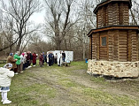 Прихожане храмов Боковского района совершили паломническую поездку в Свято-Покровский мужской монастырь слободы Верхнемакеевка Кашарского района 