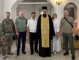 Духовник станицы Мало-Несветаевской провёл встречу и беседу с казаками