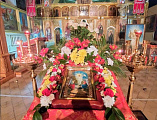 В храме святого апостола Андрея Первозванного г. Миллерово встретили Светлое Воскресение Христово