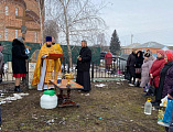 В сл. Кашары отметили праздник Сретения Господня