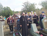Прихожане Покровского прихода г. Новошахтинска привели в порядок могилы подвижников и исповедников Христовых