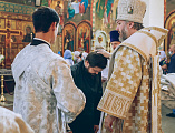 В праздник Преображения Господа Бога и Спаса нашего Иисуса Христа Преосвященнейший епископ Симон совершил Божественную литургию и диаконскую хиротонию