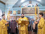 В престольный день Преосвященнейший епископ Симон совершил Божественную литургию в храме святителя Николая города Шахты