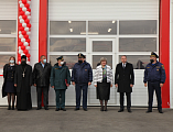 Благочинный приходов Нижнедонского округа принял участие в торжественном открытии новой пожарной части в ст. Заплавской