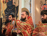 Во вторник Светлой седмицы Преосвященнейший епископ Симон с архипастырским визитом посетил храм слободы Позднеевка в честь Архистратига Михаила, где архиерей до принятия епископского сана служил настоятелем