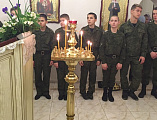 В праздник Крещения Господня кадеты Шахтинского казачьего кадетского корпуса впервые за последние несколько лет участвовали в евхаристии