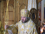 В день престольного праздника Преосвященнейший епископ Симон совершил Божественную литургию в храме святого равноапостольного князя Владимира города Шахты