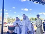 В хуторе Пономарев отметили престольный праздник чуда Архистратига Михаила в Хонех