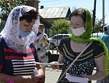 В Свято-Троицком храме г. Каменск-Шахтинский отметили праздник Пятидесятницы