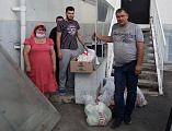 Донецкое и Тарасовское благочиния доставили продукты в Донскую семинарию