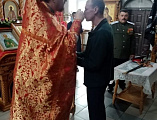 Традиционная встреча и приведение к присяге казаков станицы Мало-Несветаевская