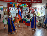 Концерт в День России в основной школе хутора Усьмана